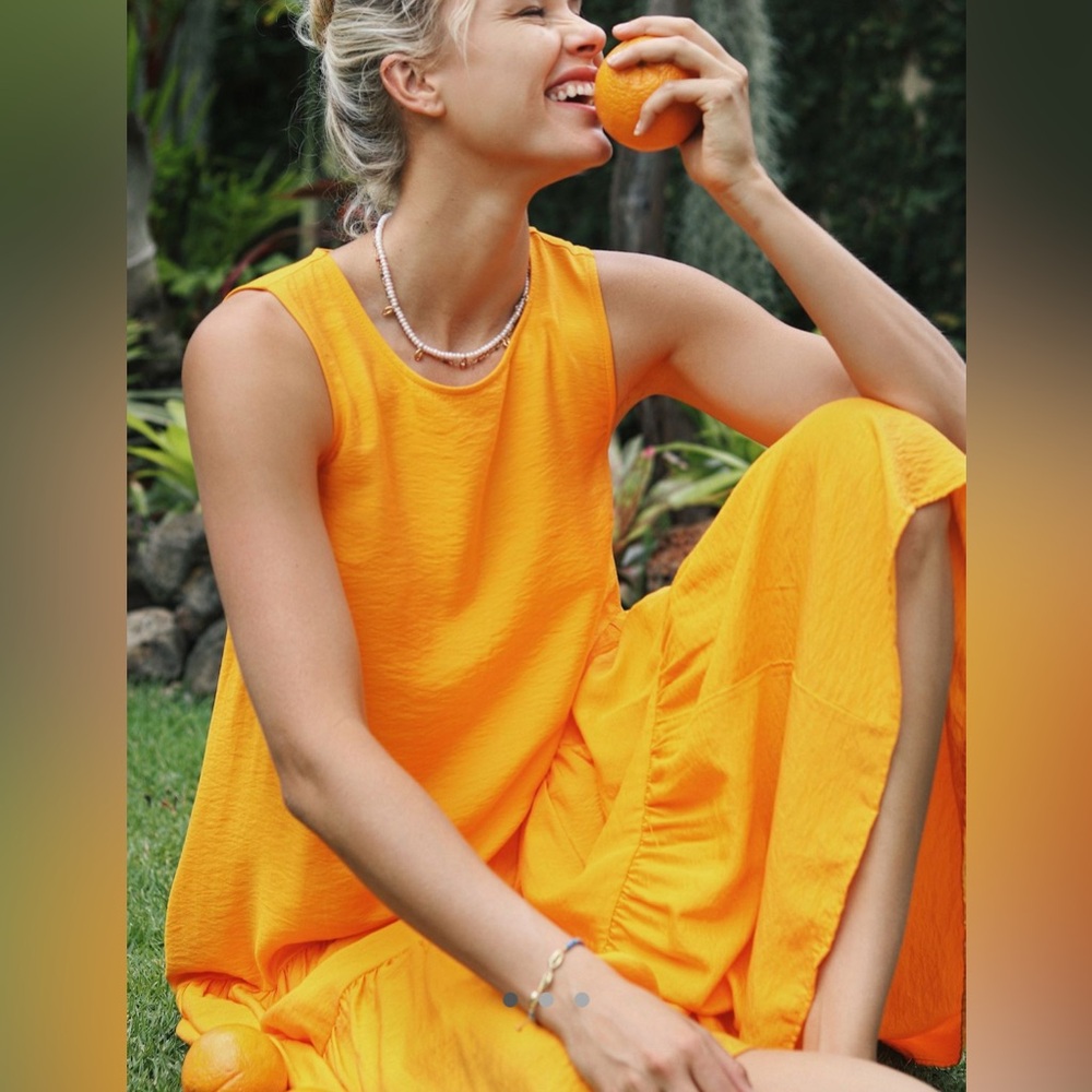 Maeve Tiered Midi Dress